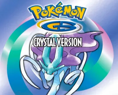 crystal Pokemon Game Cover