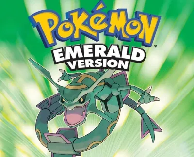 emerald Pokemon Game Cover
