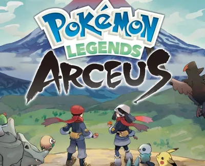 legends: arceus Pokemon Game Cover