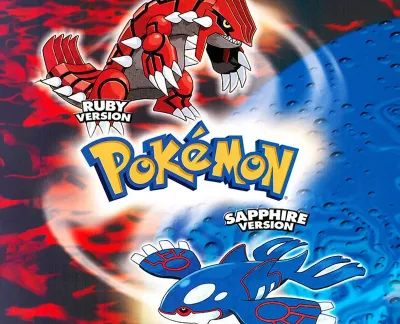 ruby & sapphire Pokemon Game Cover