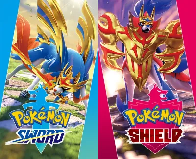 sword & shield Pokemon Game Cover