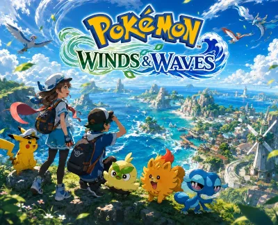 winds & waves Pokemon Game Cover