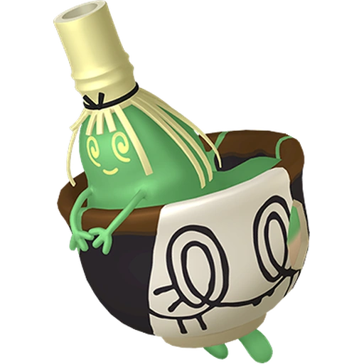 Sinistcha - Grass/Ghost type Pokemon from all Pokémon games with stats, moves, and evolution data