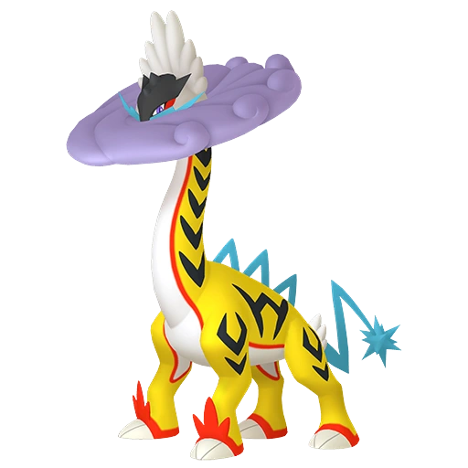 Raging-bolt - Electric/Dragon type Pokemon from all Pokémon games with stats, moves, and evolution data