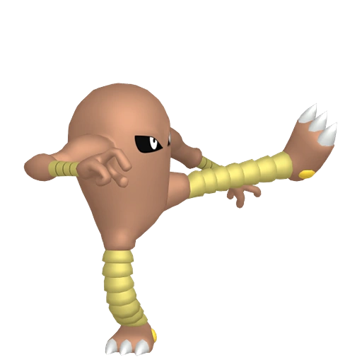 Hitmonlee - Fighting type Pokemon