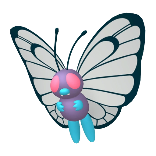 Butterfree - Bug/Flying type Pokemon
