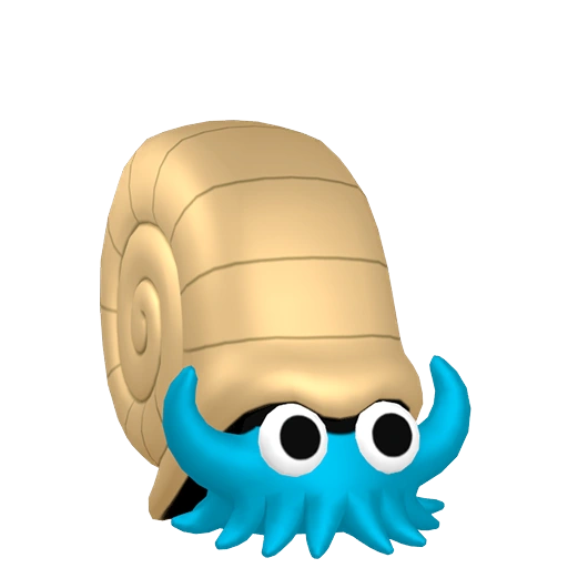 Omanyte - Rock/Water type Pokemon
