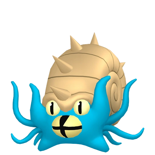 Omastar - Rock/Water type Pokemon