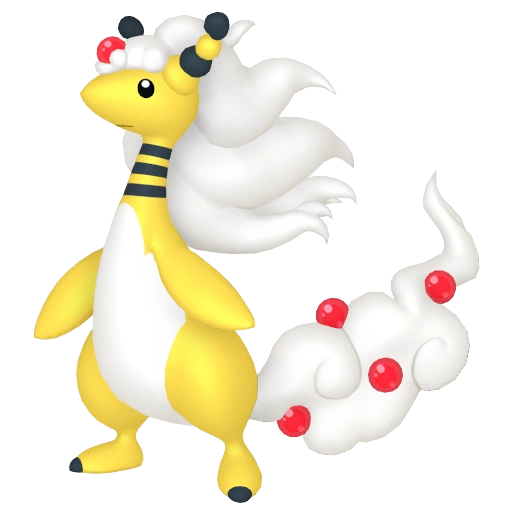 Mega Ampharos - Electric/Dragon type Pokemon