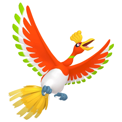 Ho-oh - Fire/Flying type Pokemon
