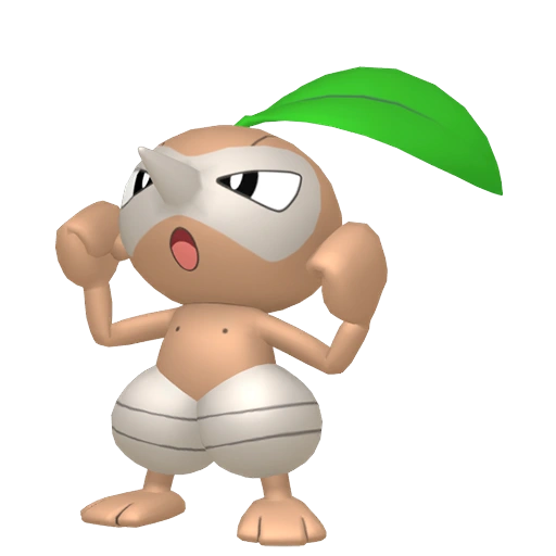 Nuzleaf - Grass/Dark type Pokemon
