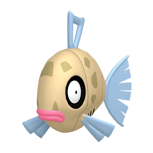 Feebas - Water type Pokemon from Pokemon Emerald with stats, moves, and evolution data