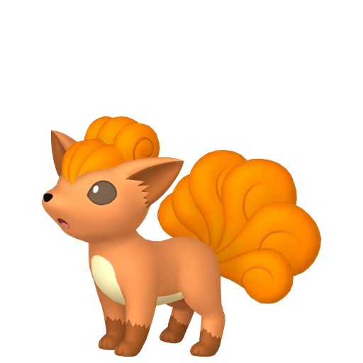 Vulpix - Fire type Pokemon from Pokemon Emerald with stats, moves, and evolution data