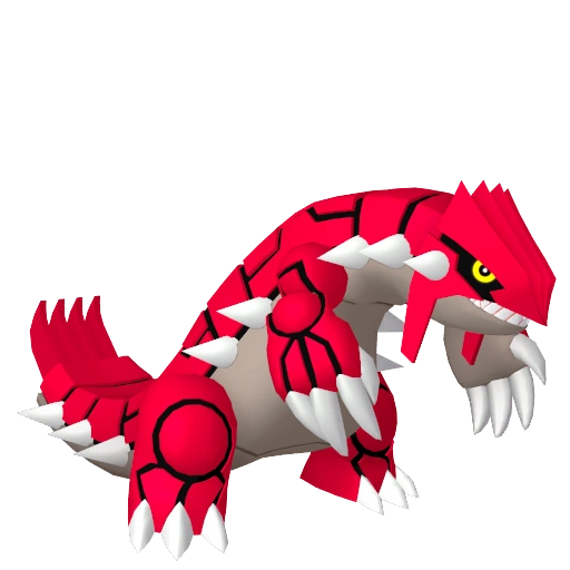 Groudon - Ground type Pokemon