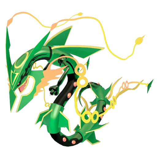 Mega Rayquaza - Dragon/Flying type Pokemon