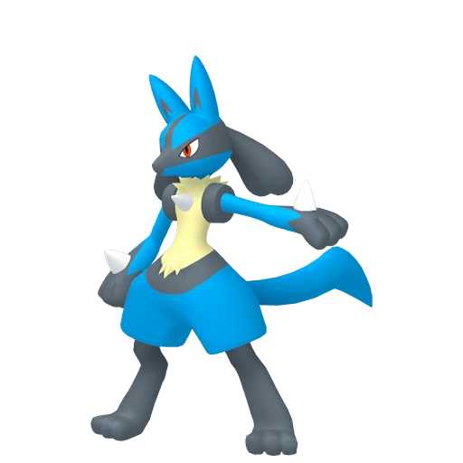 Lucario - type Pokemon from all Pokémon games with stats, moves, and evolution data