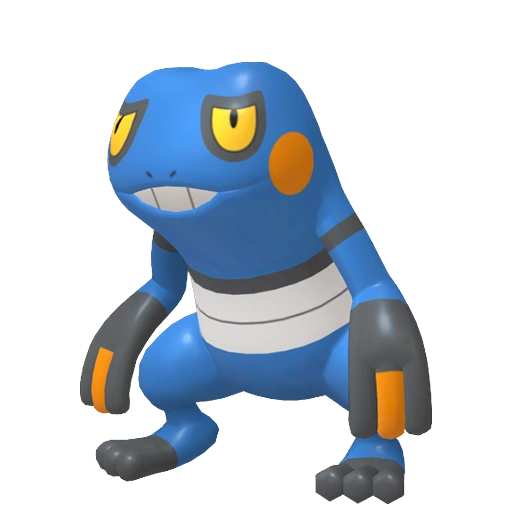Croagunk - Poison/Fighting type Pokemon
