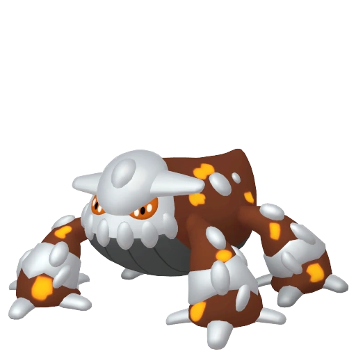 Heatran - Fire/Steel type Pokemon from all Pokémon games with stats, moves, and evolution data