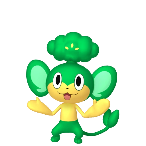 Pansage - Grass type Pokemon