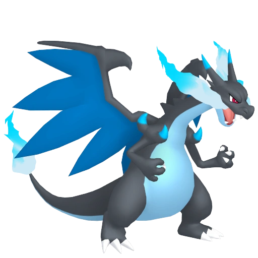 Mega Charizard X - Fire/Dragon type Pokemon