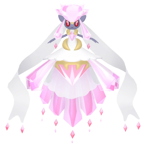 Mega Diancie - Rock/Fairy type Pokemon
