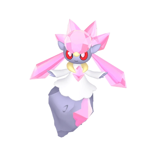 Diancie - Rock/Fairy type Pokemon