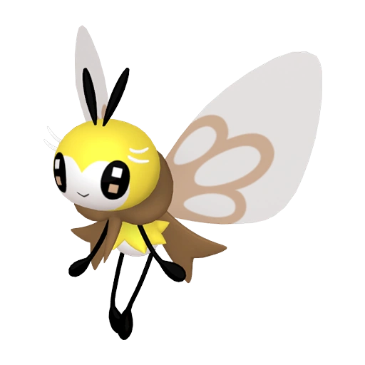 Ribombee - Bug/Fairy type Pokemon