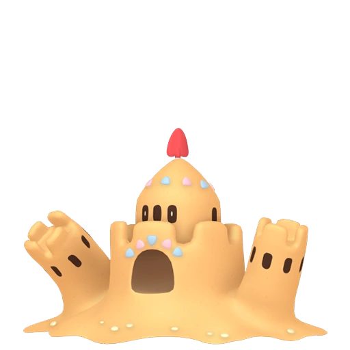 Palossand - Ghost/Ground type Pokemon