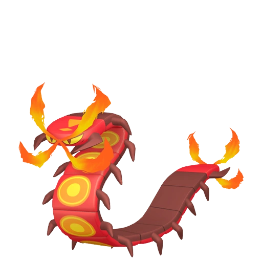 Centiskorch - Fire/Bug type Pokemon