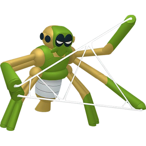 Spidops - Bug type Pokemon from all Pokémon games with stats, moves, and evolution data