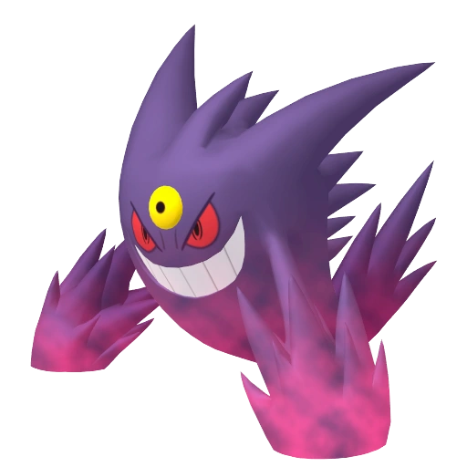 Mega Gengar - Ghost/Poison type Pokemon
