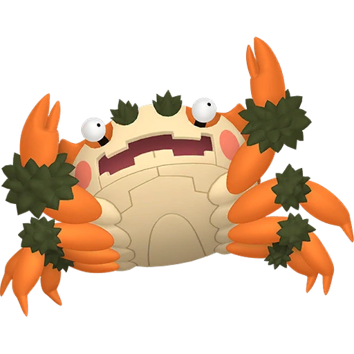Klawf - Rock type Pokemon from all Pokémon games with stats, moves, and evolution data